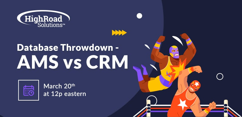 Database Throwdown AMS vs CRM