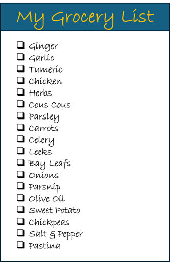 Grocery List-1