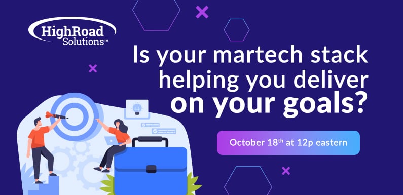 Webinar - Is your martech stack helping you deliver on your goals