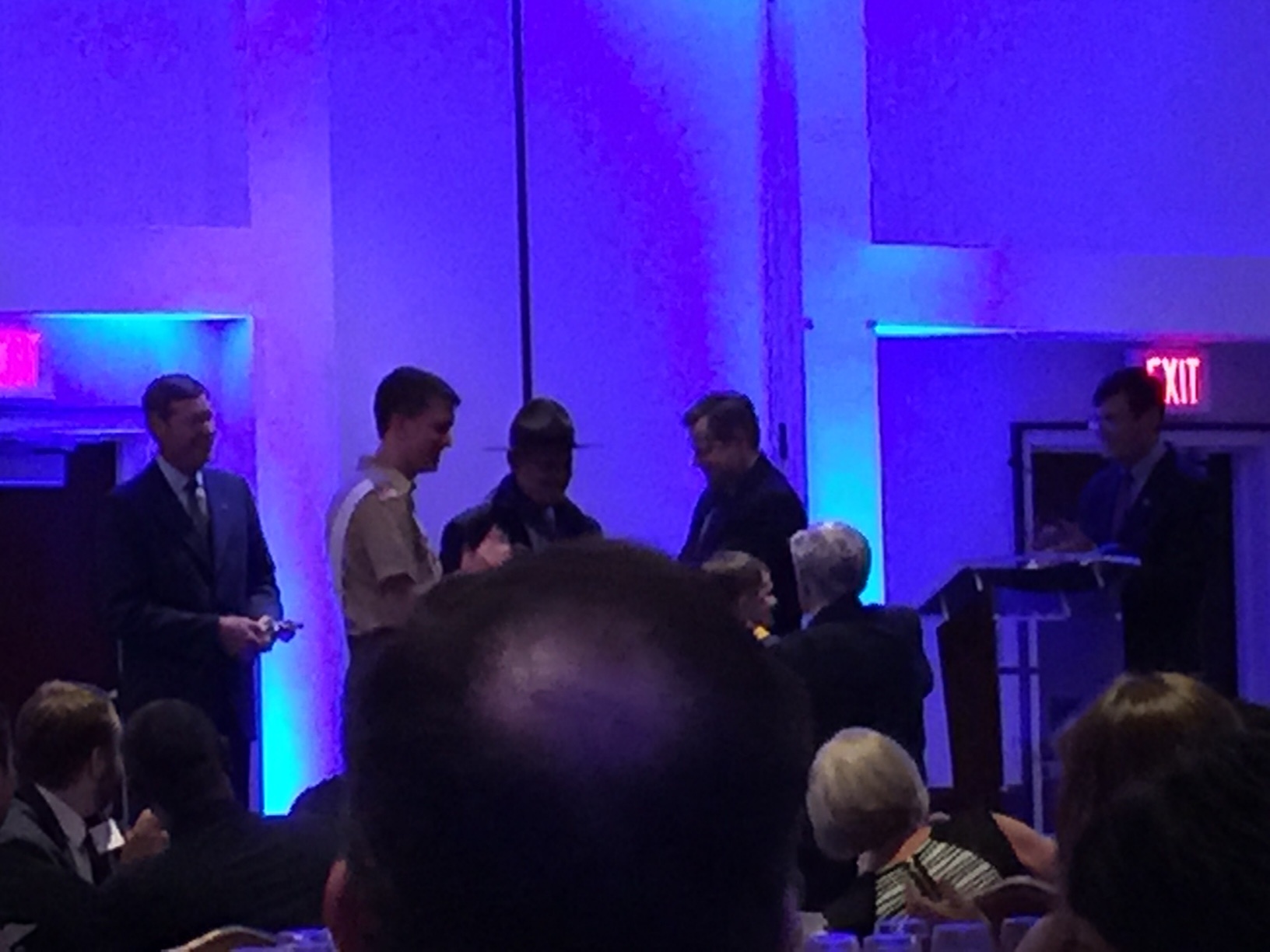 John Graham, CEO of ASAE, Receiving Distinguished Eagle Scout & Citizen of the Year Award